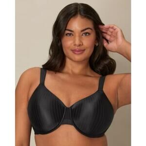 Brand New Playtex Sport Women's Size 42DDD Comfort Strap Fuller Cup Bra Black